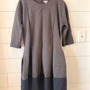 GAP Gray/Black Dress